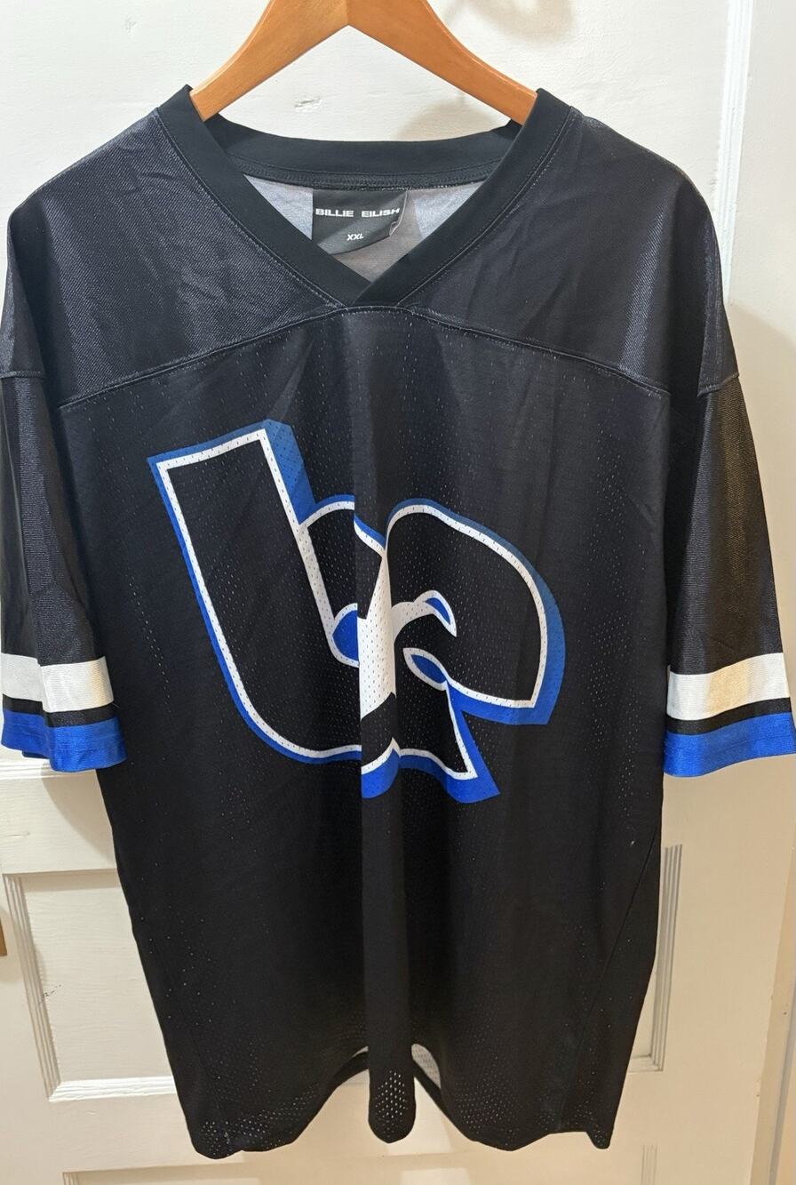 Official Billie Eilish Tour Jersey 2025 Size XXL Hit Me Hard And Soft Tour